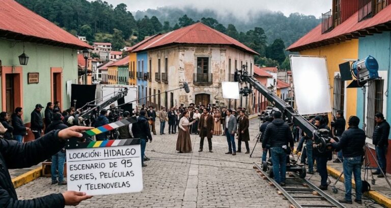 Hidalgo, escenario de 95 series, películas y telenovelas