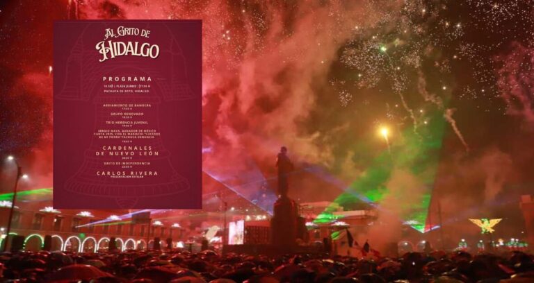 Pachuca: conoce el cartel del Grito de Independencia 2026
