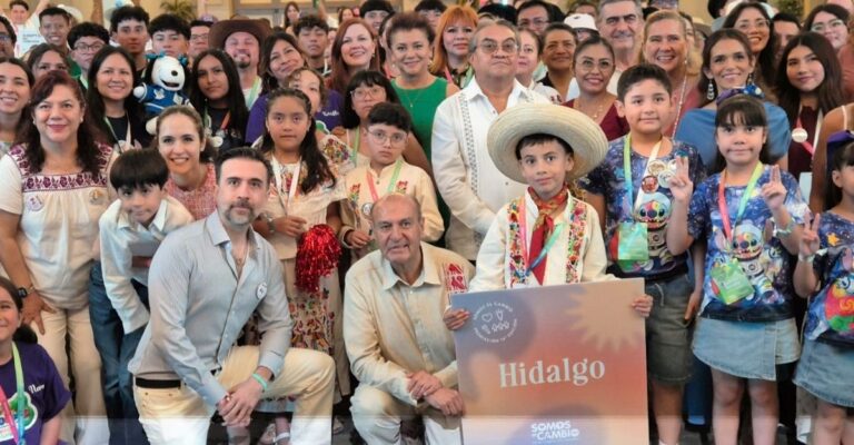 Naty Castrejón acompaña a seis escuelas de Hidalgo en el Premio Nacional Somos el Cambio