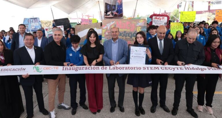 Naty Castrejón y SEPH fortalecen la infraestructura del CECyTEH