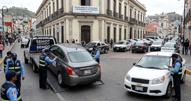 Uber en Hidalgo: SEMOT reporta 50 multas y 129 vehículos asegurados